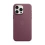 APPLE iPhone 15 Pro Max FineWoven Case with MagSafe - Mulberry