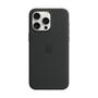 APPLE iPhone 15 Pro Max Silicone Case with MagSafe - Black