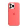 APPLE iPhone 15 Pro Max Silicone Case with MagSafe - Guava