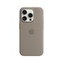 APPLE iPhone 15 Pro Silicone Case with MagSafe - Clay