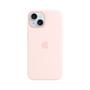 APPLE iPhone 15 Silicone Case with MagSafe - Light Pink
