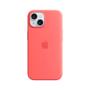 APPLE iPhone 15 Silicone Case with MagSafe - Guava