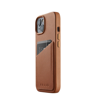 MUJJO Mujjo Full Leather Wallet Case - iPhone 14 - Tan (MUJJO-CL-024-TN)