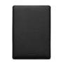 WOOLNUT Woolnut Leather Sleeve for MacBook Air 15" - Black