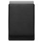 WOOLNUT Woolnut Leather Sleeve for MacBook Pro 16" - Black (WN-MBP16-S-1505-BK)