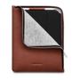 WOOLNUT Woolnut Leather Folio for iPad 11 - Cognac