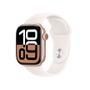 APPLE AW 10 GPS Cell 42mm Rose Gold Alu, Light Blush Sp. Band-M/L