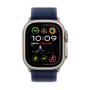 APPLE AW Ultra 2 GPS Cell 49mm Nat. Titanium, Blue Trail Loop -S/M (MX4J3DH/A)