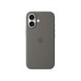 APPLE iPhone 16 Silicone Case with MagSafe - Stone Gray