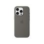 APPLE iPhone 16 Pro Silicone Case with MagSafe - Stone Gray