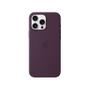 APPLE iPhone 16 Pro Max Silicone Case with MagSafe - Plum