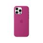 APPLE iPhone 16 Pro Max Silicone Case with MagSafe - Fuchsia