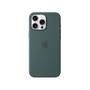 APPLE iPhone 16 Pro Max Silicone Case with MagSafe - Lake Green