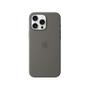 APPLE iPhone 16 Pro Max Silicone Case with MagSafe - Stone Gray