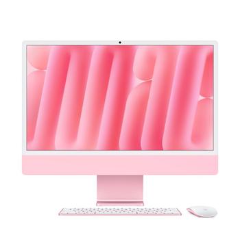 APPLE iMac 24" 4.5K M4 10C CPU 10C GPU/ 16GB/ 256GB SSD-Pink (MWV43H/A)