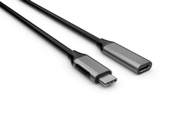 Elivi Elivi USB C til C Skjøt 0,7 meter M/F, 10gbps/100W