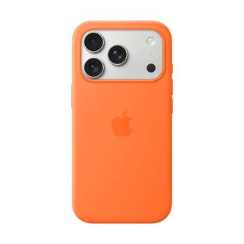 APPLE iPhone 17 Pro Silicone Case with MagSafe – Orange (MGFE4ZM/A)