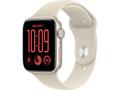 APPLE AW SE 3 GPS 44mm Starlight Alu, Sand Sport Band-S/M