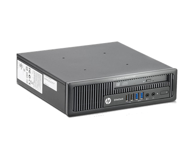 HP EliteDesk 800 G1 (USDT) HP INTEL QUAD I5-4570S 2.9GHZ, 4 GB DDR3, 120 GB 2,5", SSD, ULTRA-SLIM DESKTOP (Begagnad) (102378BEG)