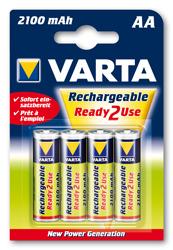 VARTA AA/ 2100MAH 4-p Ready2use  Batteri (56706101404)