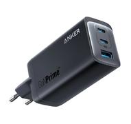 ANKER 737 GaNPrime 120W Väggladdare 2X USB-C PD, 1X USB-A QC, Total kapacitet 120W