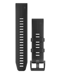 GARMIN QuickFit 22 Silikon - Klockarmband - Svart (010-12740-00)