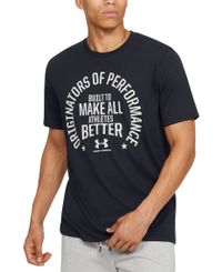 Under Armour Make All Athletes Better - T-shirt - Svart (1352041-001)