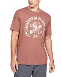 Under Armour Make All Athletes Better - T-skjorte - Cedar Brown (1352041-226)
