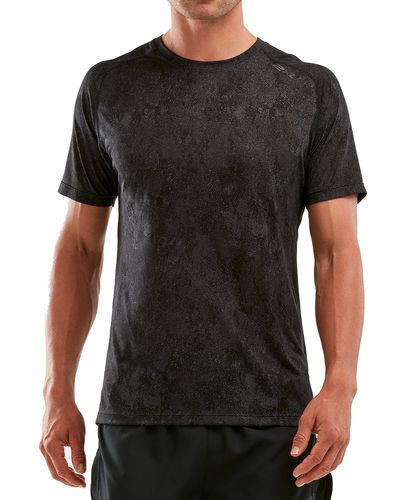 2XU GHST - T-shirt - Black/ Corrosion (MR5663a)