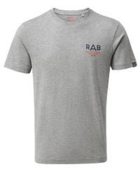 Rab Stance 3 Peaks - T-shirt - Grey Marl (QCB-15-GM)