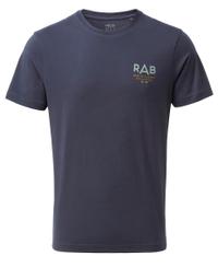 Rab Stance 3 Peaks - T-shirt - Deep Ink (QCB-15-DI)
