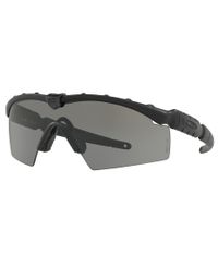 Oakley Industrial M Frame 2.0 Matte Black - Taktiska glasögon - Grey (OO9213-03)