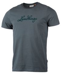 Lundhags Logo - T-shirt - Dk Agave (1119054-656)