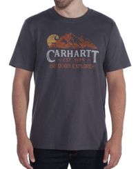 Carhartt Workwear Explorer Graphic - T-shirt - Bluestone (104183BLS)