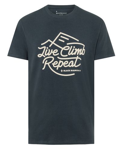 Black Diamond Live Climb Repeat - T-shirt - Eclipse (AP7300374011)