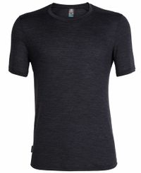 Icebreaker Mens Sphere SS Crewe - T-shirt - Black Hthr (104570030)
