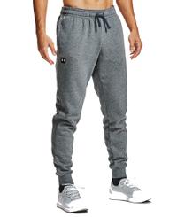 Under Armour Rival Fleece Joggers - Byxor - Pitch Gray/Onyx White (1357128-012)