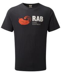 Rab Stance Vintage - T-shirt - Beluga (QCB-13-BE)
