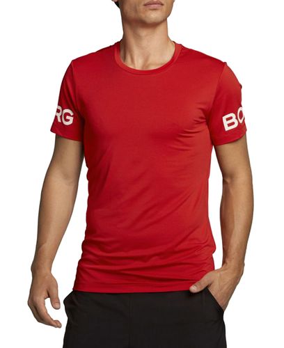 Björn Borg Borg - T-shirt - High Risk Red (2031-1187-40301)