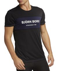 Björn Borg Atos - T-shirt - Svart (2031-1201-90651)