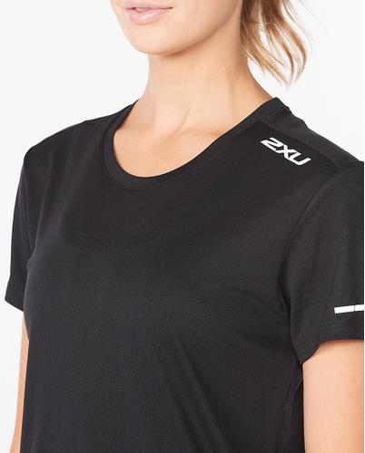 2XU Aero Women - T-shirt - Svart (WR6565a-BL)