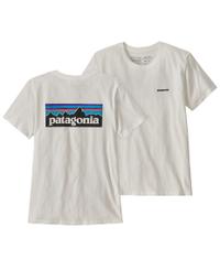 Patagonia W's P-6 Logo Organic Crew - T-shirt - Vit (P38587-WHI)