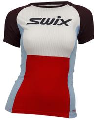 Swix RaceX bodyw Ws - T-shirt - Fiery Red (40806-99992)