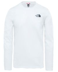 The North Face M S/S Easy - T-shirt - Vit (0A2TX1FN41)