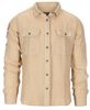 Amundsen Safari Linen Shirt G. Dyed Mens - Skjorta - Desert (MSH58.1.620)