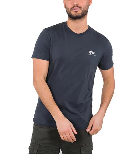 Alpha Industries Basic T Small Logo - T-shirt - Navy (188505-02)