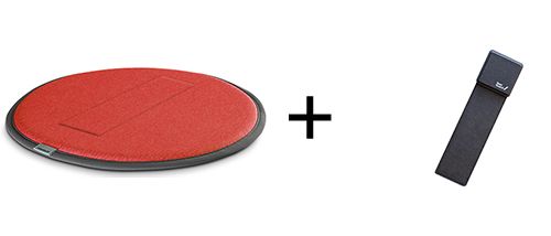 ErgoFinland Seat Guard -microbreaks 30min/ 2min,  väri: Punainen (62801-RED)
