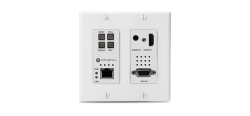 Atlona Two-Input Wall Plate Switcher for HDMI and VGA Sources (AT-HDVS-200-TX-WP)