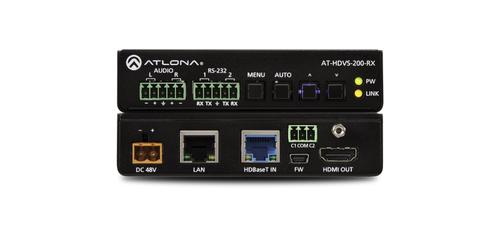 Atlona HDBaseT to HDMI Receiver w/ Scaler, Ethernet, RS232, and IR (100 m) (AT-HDVS-200-RX)