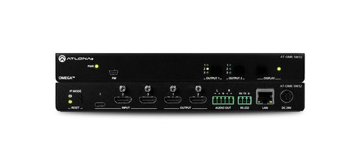 Atlona Omega Matrix Switcher with 2x HDMI and 1x USB-C and 2x HDMI output (AT-OME-SW32)